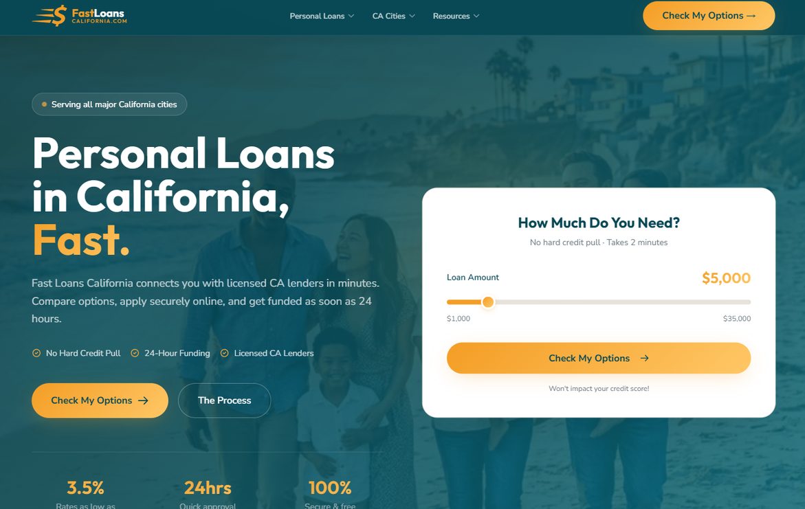 FastLoans CA – fastloanscalifornia.com